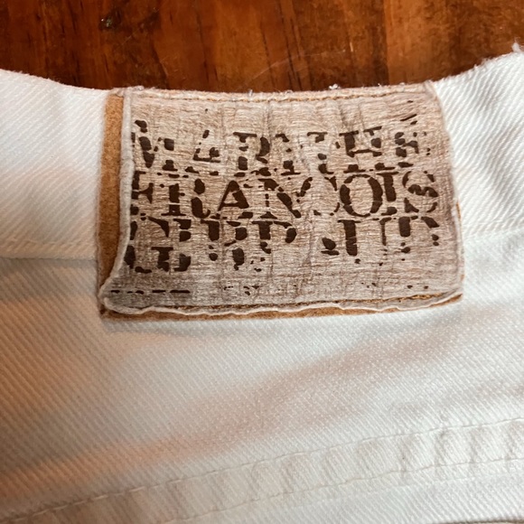 Vintage 1980’s Marithe Francois Girbaud White Jeans - Picture 7 of 9